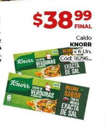 Diarco Knorr Caldo x 6un oferta