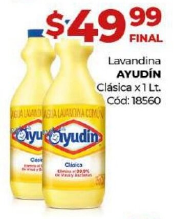 Diarco Ayudin Lavandina Clásica x 1 lt. oferta