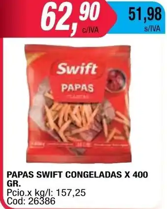 Maxiconsumo Swift Papas Congeladas x 400gr oferta