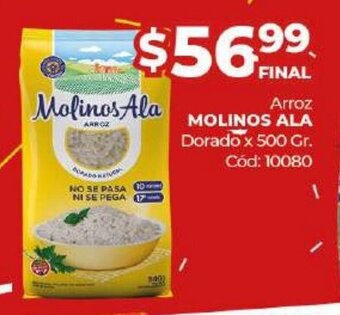Diarco Molinos Ala Arroz Dorado x 500gr oferta
