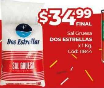 Diarco Dos Estrellas Sal Gruesa x 1kg oferta