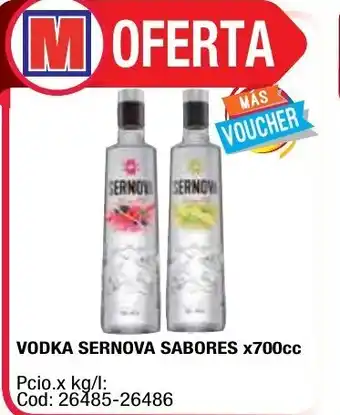 Maxiconsumo Sernova Vodka Sabores x 700cc oferta