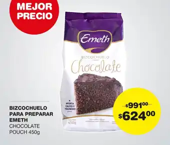 Atomo Conviene BIZCOCHUELO PARA PREPARAR EMETH CHOCOLATE POUCH 450g oferta