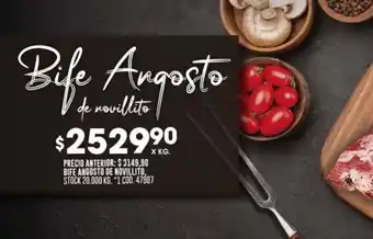 Coto BIFE ANGOSTO DE NOVILLITO, X KG. oferta