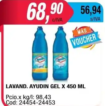 Maxiconsumo Ayudin Gel Lavand x 450ml oferta
