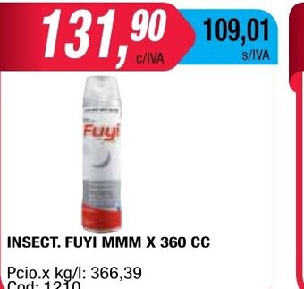 Maxiconsumo Fuyi MMM Insect x 360cc oferta