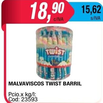 Maxiconsumo Twist Barril Malvaviscos oferta