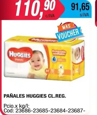 Maxiconsumo Huggies Pañales CL. REG oferta