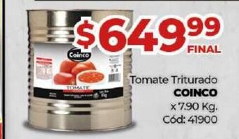 Diarco Coinco Tomate Triturado x 790 kg oferta