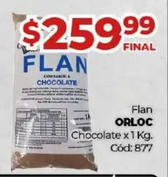 Diarco Orloc Flan Chocolate x 1kg oferta