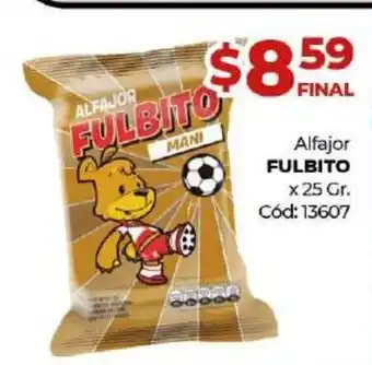 Diarco Fulbito Alfajor x 25gr oferta
