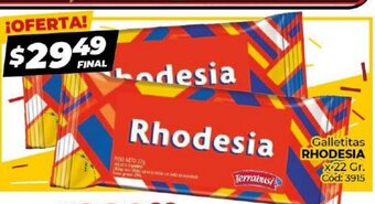 Diarco Rhodesia Galletitas x 22 gr oferta