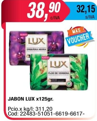 Maxiconsumo Lux Jabon x 125gr oferta