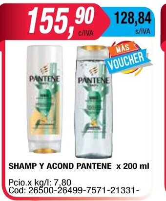 Maxiconsumo Pantene Shamp Y Acond x 200ml oferta