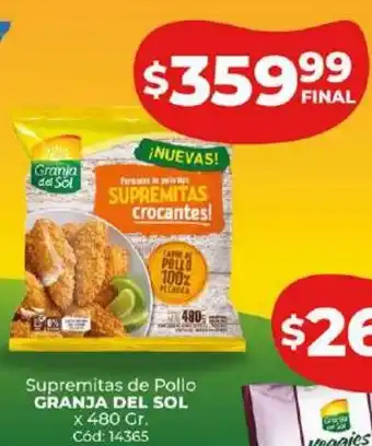 Diarco Granja Del Sol Supremitas de Polio x 480 gr oferta