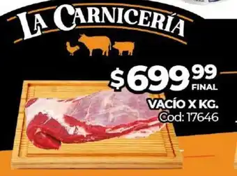 Diarco La Carnicería Vacío x kg oferta