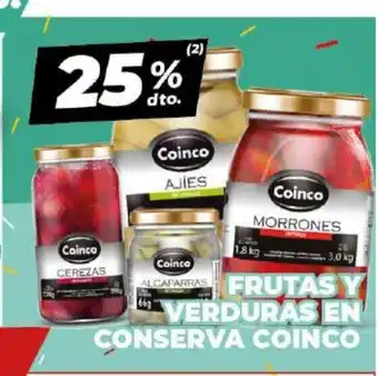 Diarco Frutas Y Verduras En Conserva Coinco oferta