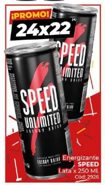 Diarco Speed Energizante Lata x 250 ml oferta