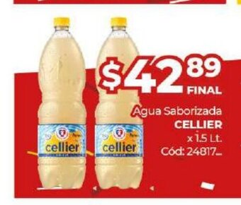 Diarco Cellier Agua Saborizada x 1.5Lt oferta