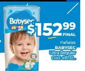 Diarco Babysec Pañales Ultra Regular oferta