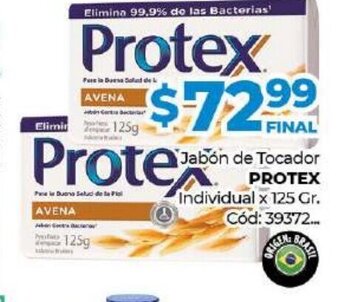 Diarco Protex Jabon de tocador Individual x 125gr oferta