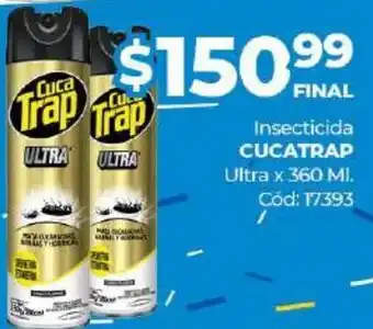 Diarco Cucatrap Insecticida Ultra x 360ml oferta