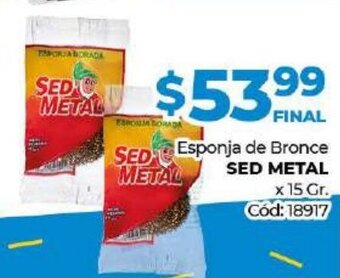 Diarco Sed Metal Esponja de Bronce x 15gr oferta