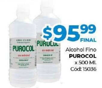 Diarco Purocol Alcohol Fino x 500ml oferta