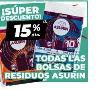 Diarco Todas Las Bolsas De Residuos Asurin oferta