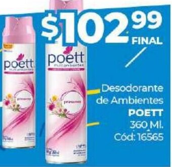 Diarco Poett Desodorante de Ambientes 360ml oferta
