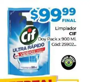 Diarco CIF Limpiador Doy Pack x 900ml oferta