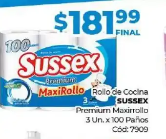 Diarco Sussex Rollo de Cocina Premum Maxirrollo 3 un oferta
