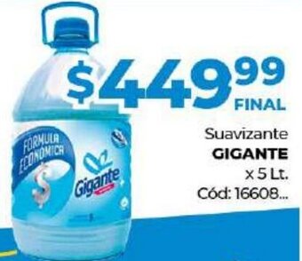 Diarco Gigante Suavizante x 5lt oferta