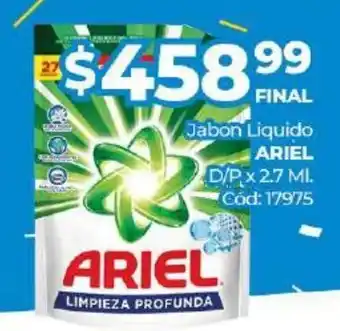 Diarco Ariel Jabon Liquido D/O x 2.7ml oferta
