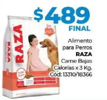 Diarco Raza Alimento para Perros Carne Bajas Calorias x 3kg oferta