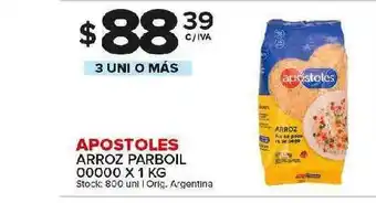 Carrefour Maxi Apostoles Arroz Parboil 00000 x 1kg oferta