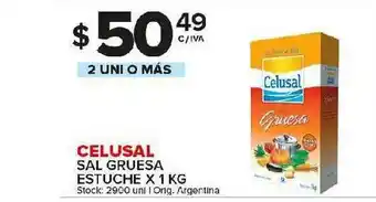 Carrefour Maxi Celusal Sal Gruesa Extuche x 1kg oferta