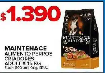 Carrefour Maxi Maintenace Alimento Perros Criadores Adult x 15kg oferta