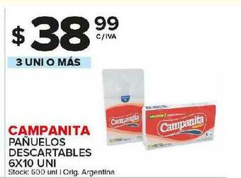Carrefour Maxi Campanita Pañuelos Descartables oferta