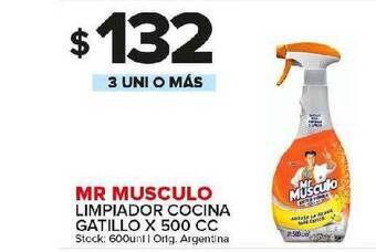 Carrefour Maxi Mr Musculo Limpiador Cocina Gatillo x 500cc oferta
