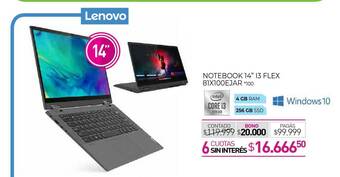 La Anonima Notebook 14 oferta