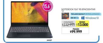 La Anonima Notebook 15.6 oferta