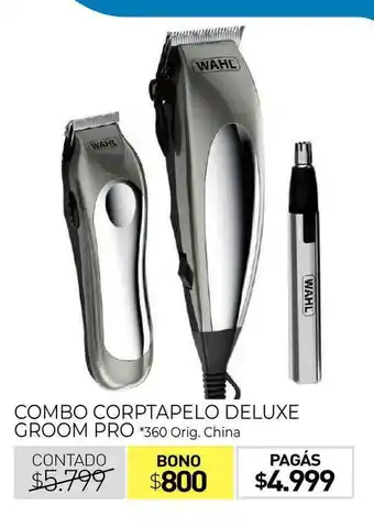 La Anonima Combo Corptapelo Deluxe Groom Pro oferta