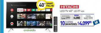 Hitachi Led Tv 40