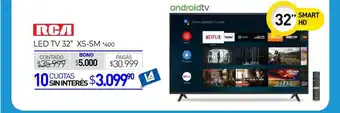 La Anonima Rca Led Tv 32 oferta
