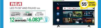La Anonima Rca Led Tv 55 oferta