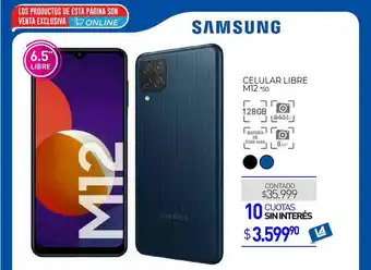 La Anonima Samsung Celular Libre M12 oferta