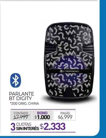 La Anonima Parlante Bt Digity oferta