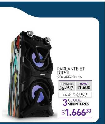 La Anonima Parlante Bt Djp-11 oferta