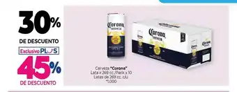 La Anonima Cerveza Corona x 269cc oferta